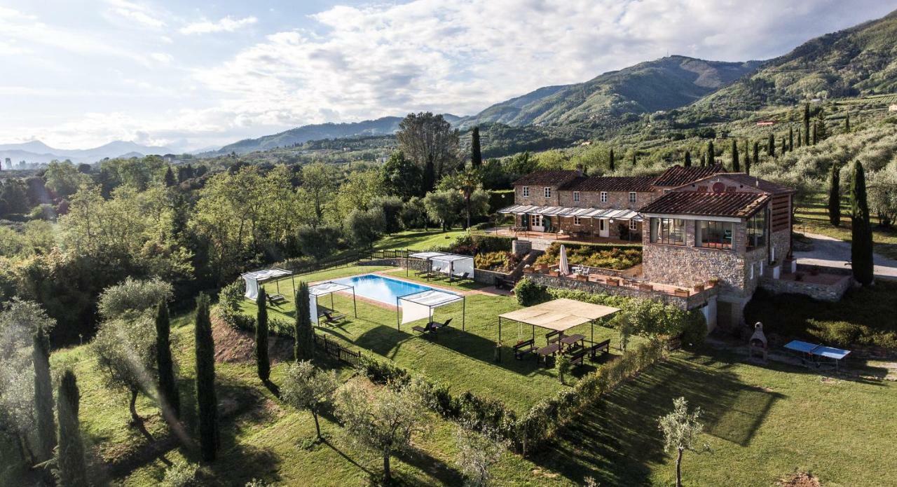 Accogliente Alloggio Con Vista E Piscina Lucca Eksteriør billede