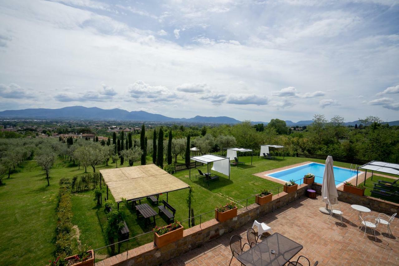 Accogliente Alloggio Con Vista E Piscina Lucca Eksteriør billede